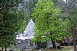 Yosemite Conservation Heritage Center Although styled a lodge by its founders, this small stone building has never been used for overnight accommodations. Rather, it has always served as a library...